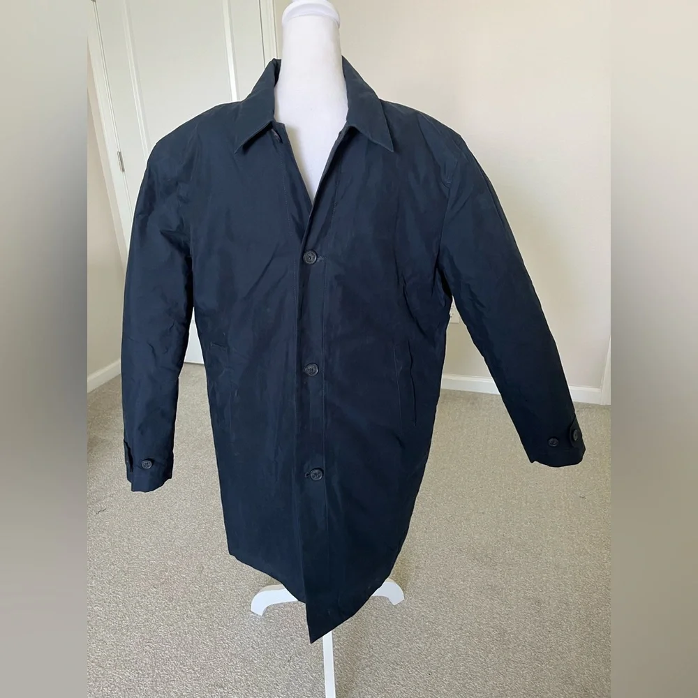 NWOT Bonobos Men's Navy Coat Insulated Parka Size Large - Picture 4 of 17